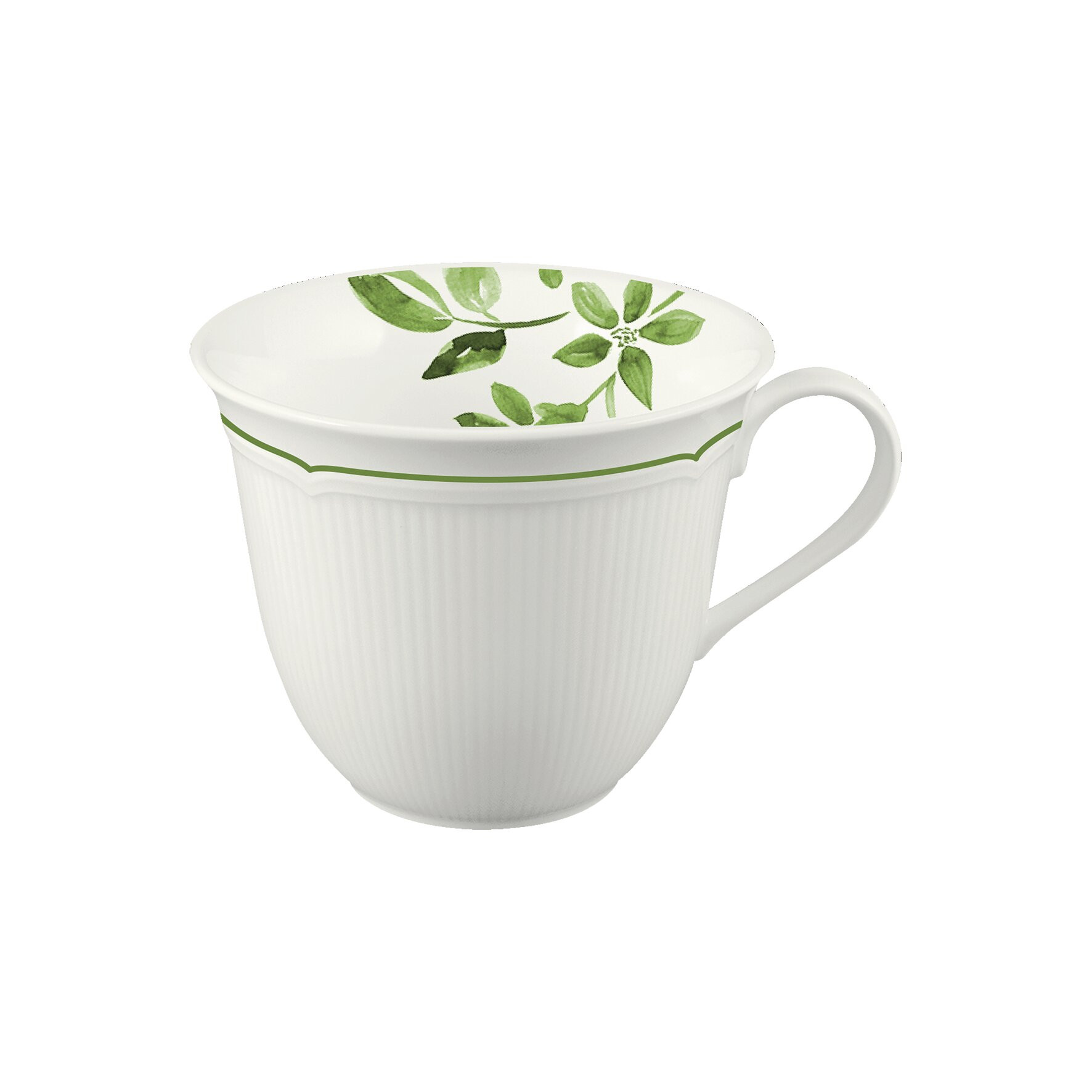 Floral Charm, Tasse mit Relief ø 98 mm / 0,30 l green